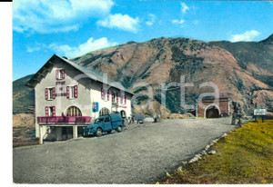 Cartolina originale da collezione 1965 COL DU GALIBIER FRANCE Le Chalet et le Tunnel Cartolina FG VG 1