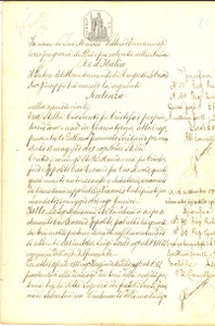 Documento originale, autentico 1908 GIARRATANA Sentenza nella causa tra Santi e Marianna STELLA per ereditÃ  1