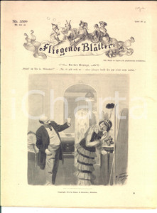 Giornale, rivista storica 1914 MONACO Rivista FLIEGENDE BLATTER  ILLUSTRATA nÂ° 3599 1