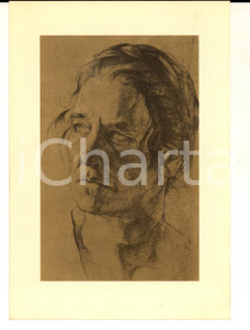 Cartolina originale da collezione 1955 ca MILANO NIGUARDA Cartolina ill.  Lello SCORZELLI Trionfo della fede Uomo 1