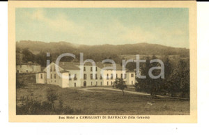 Cartolina originale da collezione 1910 ca CAMIGLIATELLO SILANO Veduta dell ITAS HOTEL Cartolina postale FP NV 1