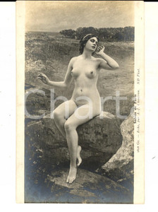 Cartolina originale da collezione 1910 ca SALON DE PARIS A.J. CHANTRON Echo Carte postale VINTAGE 1