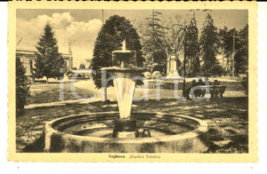 Cartolina originale da collezione 1954 VOGHERA PV Veduta dei giardini pubblici Cartolina postale FP VG 1