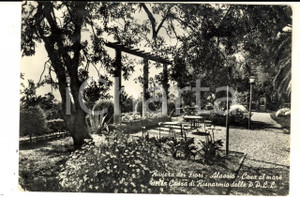Cartolina originale da collezione 1959 ALASSIO SV Casa al mare CASSA DI RISPARMIO P.P.L.L. Cartolina FG VG 1