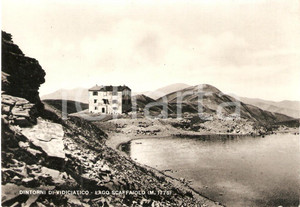 Cartolina originale da collezione 1952 LIZZANO IN BELVEDERE Frazione VIDICIATICO Lago SCAFFAIOLO Cartolina FG NV 1