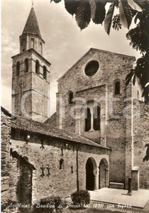 Cartolina originale da collezione 1955 ca AQUILEIA UD Basilica di POPPO con bifora Cartolina FG NV 1