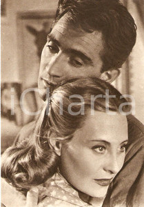Cartolina originale da collezione 1952 L ORA DELLA VERITA  Walter CHIARI Michele MORGAN Concorso CINES Cartolina 1