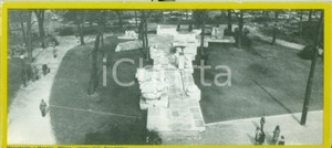 Materiale pubblicitario d’epoca 1970 ca MILANO Monumento a MAZZINI Piazza della Repubblica Opuscolo ILLUSTRATO 1