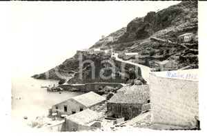 Fotografia d epoca originale 1955 USTICA PA Una veduta panoramica sul mare Foto VINTAGE 11x15 1