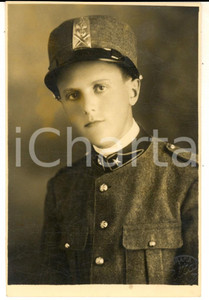 Fotografia d epoca originale 1920 REGIO ESERCITO POLA Giovanissimo del 5° reggimento artiglieria Foto RITA 1