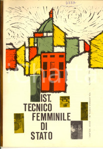 Materiale pubblicitario d’epoca 1970 ca MILANO Via COSTA Istituto Tecnico Femminile di Stato Pubblicitario 1