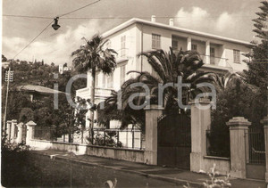 Cartolina originale da collezione 1966 BORDIGHERA IM Pensione VILLA SERENA Cartolina FG VG 1