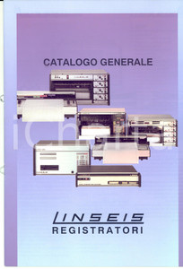Materiale pubblicitario d’epoca 1980 ca SELB D Registratori LINSEIS Catalogo generale ILLUSTRATO 16 pp. 1