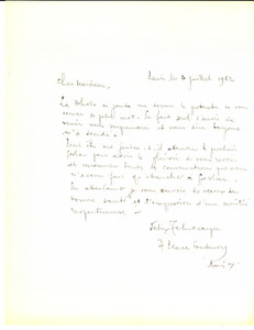 Autografo originale 1962 PARIS Felix TCHICAYA U TAM SI invia fotografia a un collega AUTOGRAPH 1