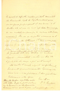 Autografo originale 1934 S. MARGHERITA LIGURE Paolo Emilio PAVOLINI su libro in preparazione 1