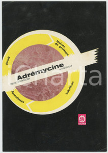 Materiale pubblicitario d’epoca 1960 ca FARMACEUTICA OGRANON Pommade ADREMYCINE Brochure VINTAGE 1