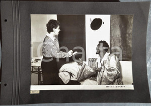 Fotografia d epoca originale 1950 LONDON ROYAL OPERA HOUSE Ramon VINAY nei panni di Otello in camerino Foto 1