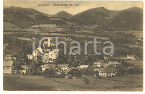 Cartolina originale da collezione 1932 CASTELDARNE BZ Panorama del paese  Val Pusteria Cartolina FP VG 1