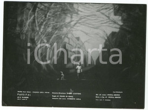 Fotografia d epoca originale 195960 MILANO Teatro alla SCALA Parsifal  Atto II Scena III Foto PICCAGLIANI 1