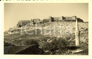 Fotografia d epoca originale 1941 WW2 ALBANIA Veduta della rocca di SCUTARI Foto cartolina RUEDI 1