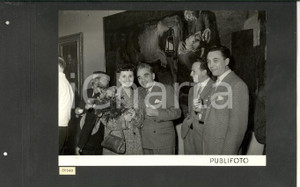 Fotografia d epoca originale 1950 MILANO TEATRO ALLA SCALA Ricevimento dopo la tournÃ©e di Londra Fotografia 1