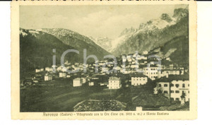 Cartolina originale da collezione 1915 AURONZO DI CADORE Villagrande con le Tre Cime Cartolina postale FP VG 1