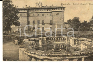 Cartolina originale da collezione 1940 VIGNANELLO VT Castello RUSPOLI  Giardino Cartolina FP VG 1