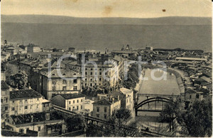 Cartolina originale da collezione 1941 FIUME Confine Italojugoslavo sul FIUME ENEO Cartolina postale FP VG 1