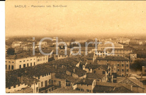Cartolina originale da collezione 1915 ca SACILE PN Panorama lato SudOvest Cartolina postale FP NV 1