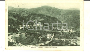 Cartolina originale da collezione 1916 CANALE D ISONZO SLO Veduta del villaggio di PLAVA  Cartolina FP VG 1