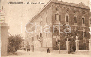Cartolina originale da collezione 1925 ca SALSOMAGGIORE TERME  PR Hotel Grande Detraz Cartolina FP VG 1