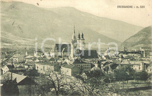 Cartolina originale da collezione 1931 BRESSANONE BZ Panorama con campanili Cartolina FP VG 1