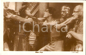 Cartolina originale da collezione 1925 BEN HUR Una scena dal film di Fred NIBLO Cartolina FP NV 1