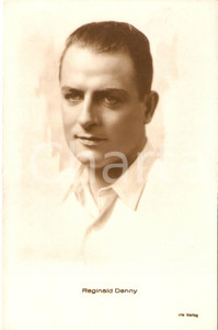 Cartolina originale da collezione 1935 ca CINEMA Actor Reginald DENNY Portrait Cartolina FP NV 1