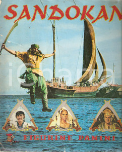 Oggetto da collezione cartaceo 1976 SANDOKAN Album figurine PANINI Completo al 60% DANNEGGIATO LEGGI BENE 1