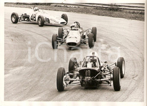 Fotografia d epoca originale 1970 ca JOLLY CLUB Mario GATTO  Moscatelli e RUGGERI in pista Foto 1