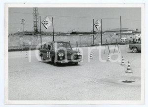 Fotografia d epoca originale 1965 RALLY Gara RIALTO Trofeo AMOCO Lancia JOLLY CLUB durante la gara Foto 1