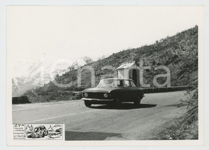 Fotografia d epoca originale 1965 27° MILANO SANREMO Alfa Romeo Giulia sprint GT 1600 RALLY AUTOMOBILISMO 1