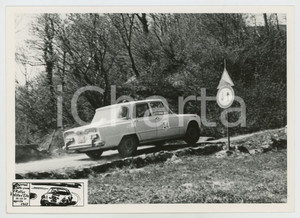 Fotografia d epoca originale 1967 COMO 1 Rally Villa d Este JOLLY CLUB Lancia Fulvia in salita Foto 1