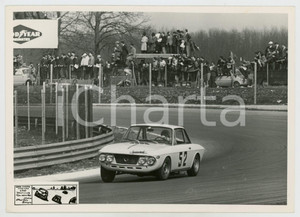 Fotografia d epoca originale 1966 Coppa Europa Turismo 4 ore LANCIA Fulvia coupÃ© su circuito JOLY CLUB Foto 1
