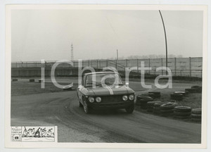 Fotografia d epoca originale 1966 CERRETO LAGHI 15° Autoraduno Sciatorio RALLY Lancia Fulvia coupé 1