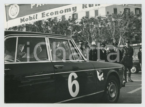 Fotografia d epoca originale 1964 6° MOBIL ECONOMY RUN A. C. GENOVA RALLY AUTOMOBILISMO 1