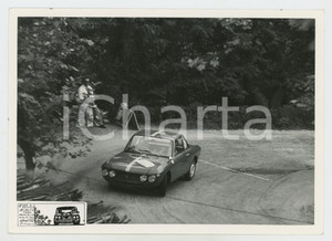 Fotografia d epoca originale 1966 4° Regolarità RIALTO Trofeo AMOCO Lancia Fulvia coupé Automobilismo Rally 1