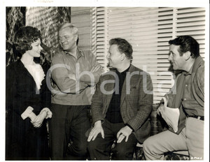 Fotografia d epoca originale 1968 CINEMA Film VENGEANCE  Gli attori sul set Fotografia 1