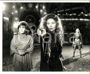 Fotografia d epoca originale 1984 CINEMA Film SUPERGIRL Brenda VACCARO Faye DUNAWAY Helen SLATER Foto scena 1