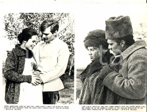Fotografia d epoca originale 1965 Film Il dottor Zivago Geraldine CHAPLIN Omar SHARIF Julie CHRISTIE Foto 1