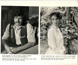 Fotografia d epoca originale 1971 CINEMA Film The Gobetween Alan BATES  Julie CHRISTIE Foto 24x20 cm 1