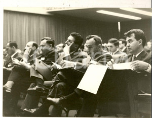 Fotografia d epoca originale 1965 ca MILANO Congresso industria  I partecipanti durante i lavori Foto 1