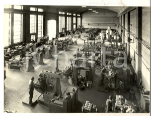 Fotografia d epoca originale 1960 ca PARMA Ditta Tito MANZINI Macchine per industria alimentare Foto 24x18 1