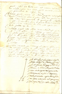Documento originale, autentico 1802 RASTIGLIONE Giuseppe TESTA vende terra aratoria a Giacomo VERDA Manoscritto 1